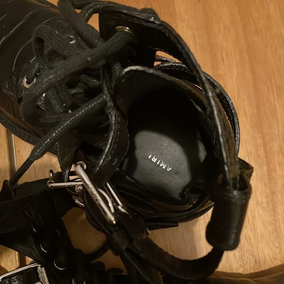 AMIRI CUT OUT COMBAT BOOT - Picture 9 of 12